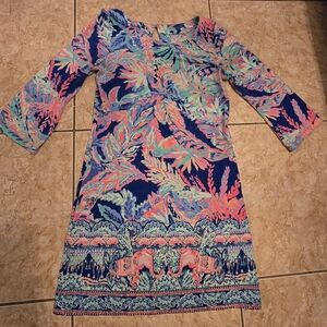 Lilly Pulitzer Multicolor Abstract Dress